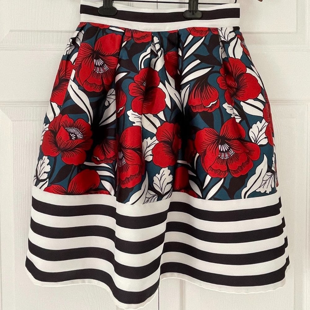 Anthropologie HD in Paris Callam Skirt floral